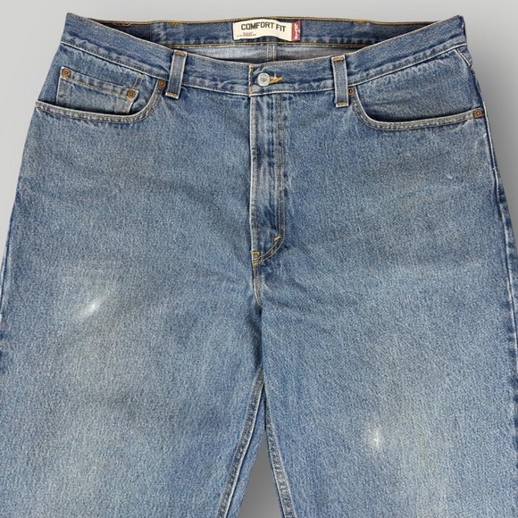 Levis 560 Comfort Fit Jeans Men's  W40‎ X L30 Relaxed Tapered Leg Denim Pants - Picture 2 of 9